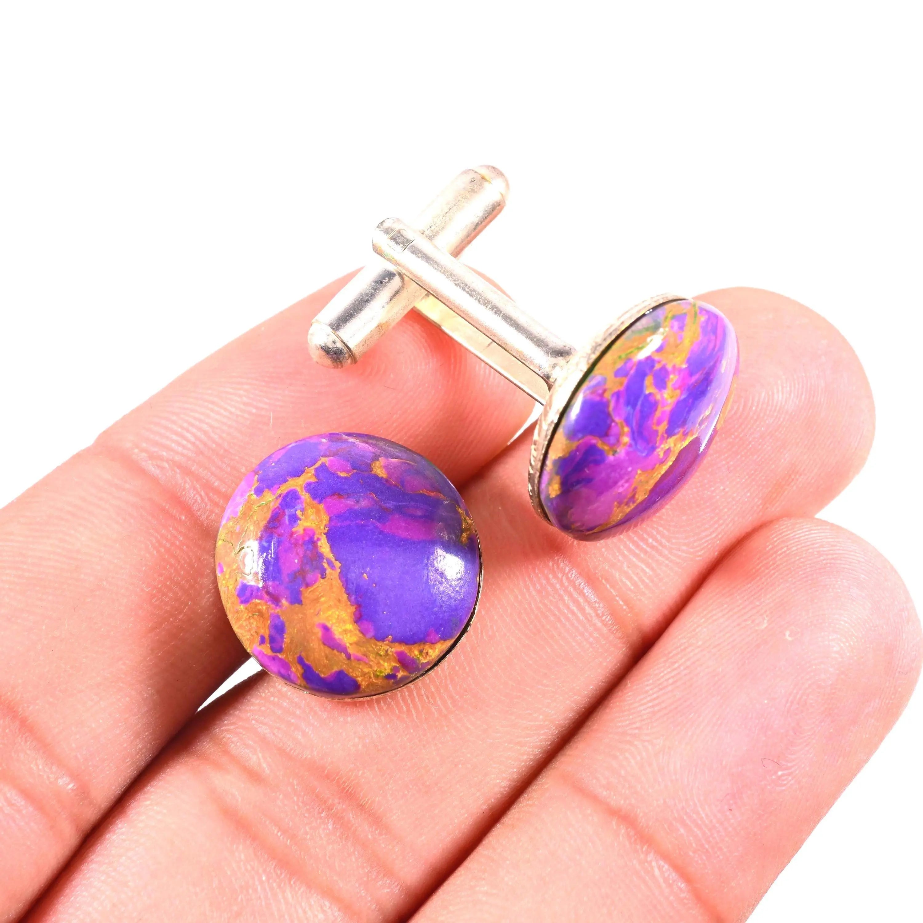ABC Classic Men's Cufflinks – Elegant Shirt Accessories for Formal Wear, CL63